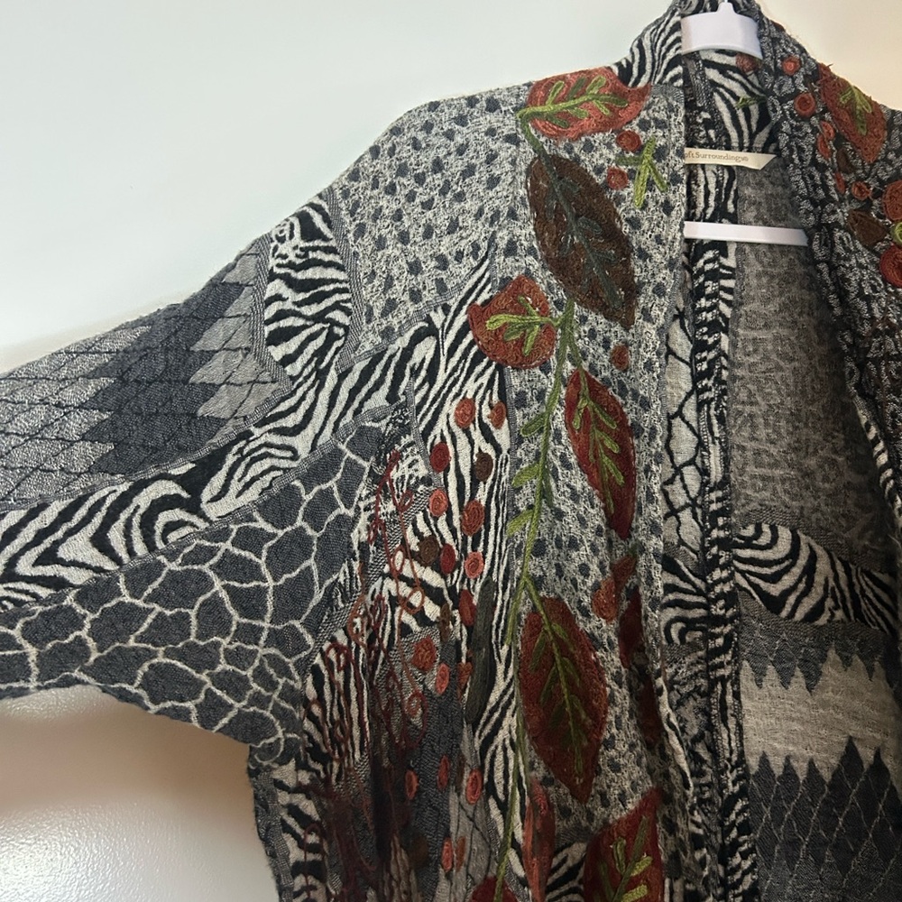 Soft Surroundings Patchwork Cardigan - image 3